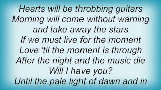 Jamie Cullum - You And The Night And The Music Lyrics