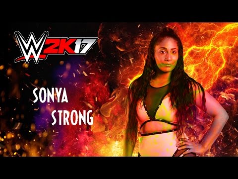 WWE 2k17 Sonya Strong