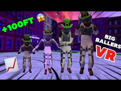 VR Basketball BUT Each Win I Get TALLER (Big Ballers VR)