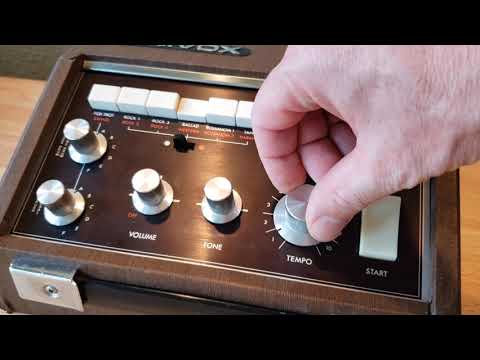 Univox SR-55 Analog Drum Machine 60s/70s - FULLY TESTED image 7