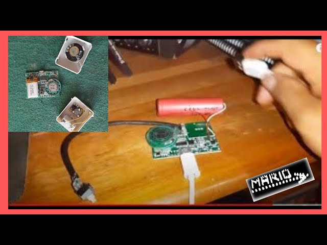 Vídeo relacionado con Módulo de chip de sonido MP3 con 8 MB de memoria Micro USB, para manualidades, festivales, tarjetas de felicitación, regalos creativos, modelos de manualidades