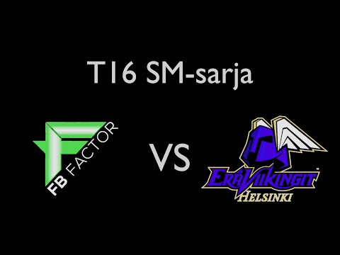T16 SM-sarja Porvoo FB Factor-EräViikingit
