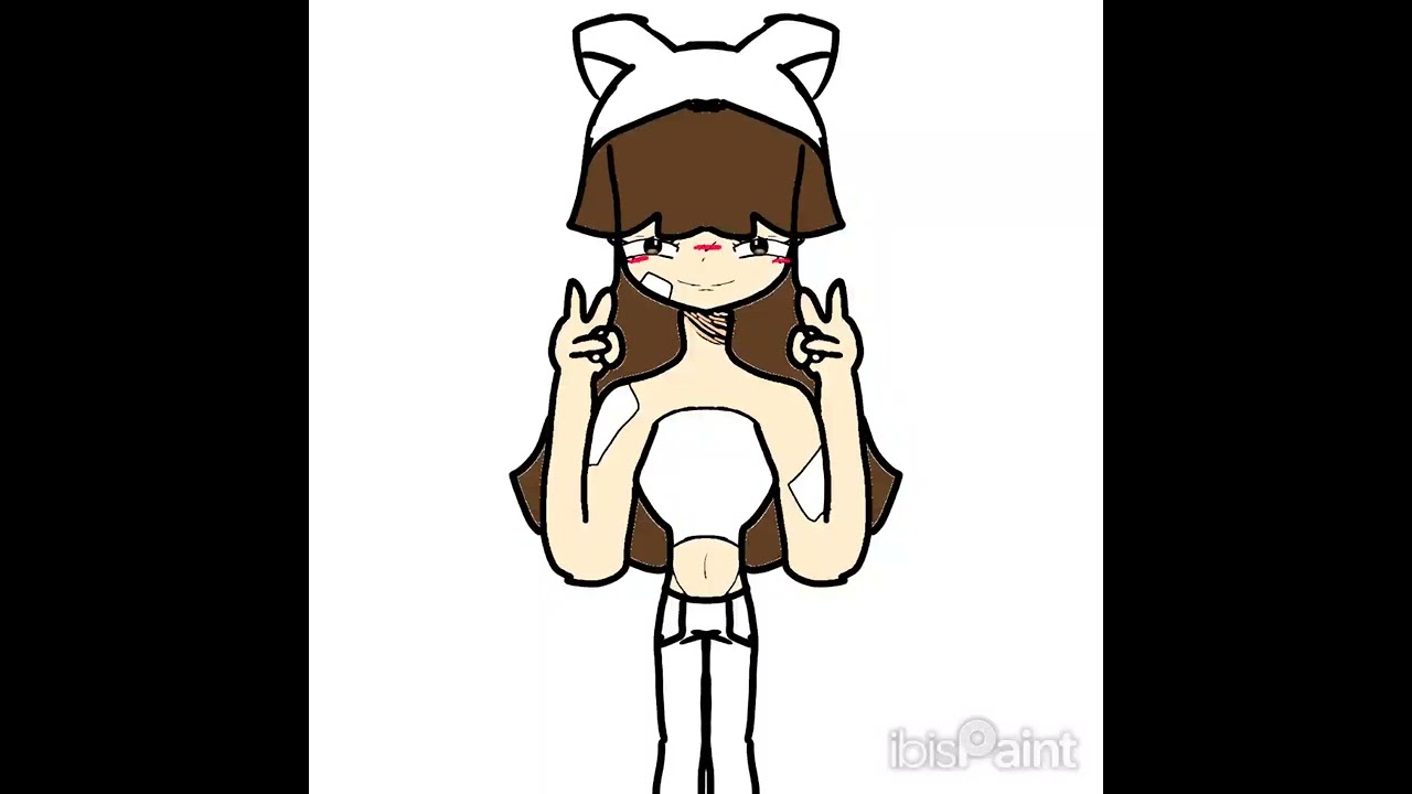 Drawing my oc ( again bc I'm bored) #music #art #ibispaintxartwork