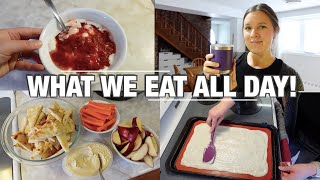 FULL DAY OF FOOD! | HEALTHY & HOMEMADE MEAL IDEAS