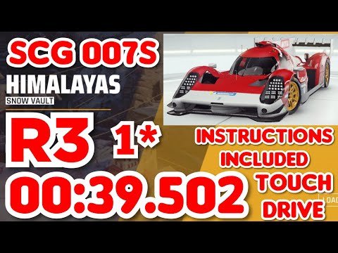 Asphalt 9 - SCG 007S Grand Prix Round 3 - 00:39.502 - 1⭐ Touchdrive Instructions