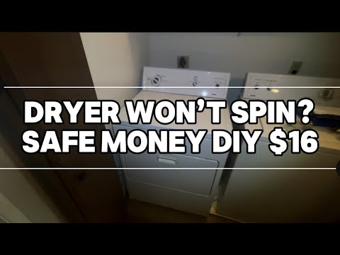 Kenmore Dryer Repair: Fixing a Non-Spinning Drum with a New Belt! Part #341241