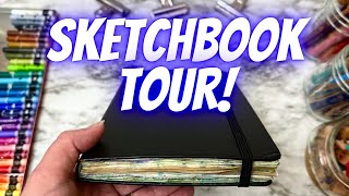 🎨 Sketchbook Tour 4 ✨ ALL COMPLETED PAGES