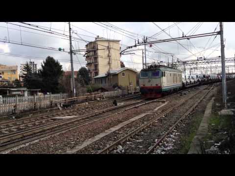 I grandi treni della stazione di Novara