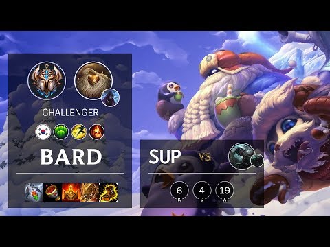 Bard Support vs Senna - KR Challenger Patch 10.11