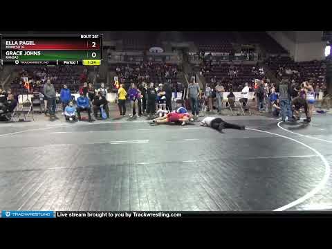 164 Lbs Quarterfinal - Ella Pagel, Minnesota Vs Grace Johns, Kansas De4d