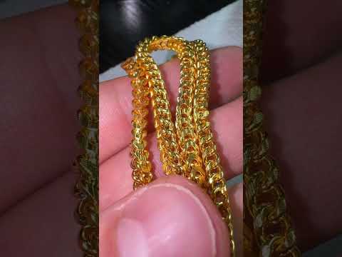 Transforming White Gold to Yellow Gold! #shorts