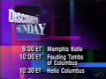 Discovery Channel Sunday American History Promo 1992