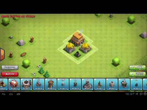 comment construire village clash of clan