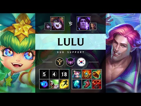 Lulu Support vs Taric: Vision Controller - KR Master Patch 14.23