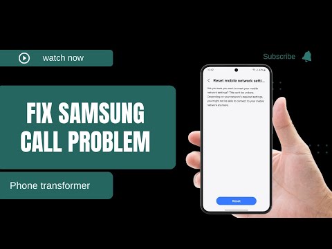 How To Fix Samsung Galaxy Phone Not Receiving Phone Calls