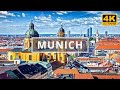 Munich Germany 4K Drone Footage With Subtitles