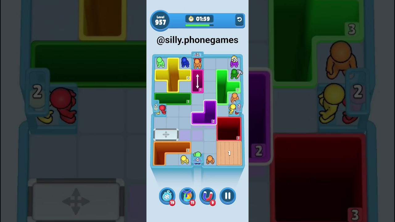 Drop Away Level 957 Walkthrough Solution