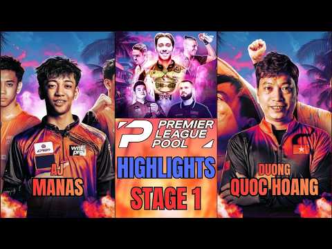 AJ MANAS - DUONG QUOC HOANG | PREMIER LEAGUE POOL 2026 | HIGHLIGHTS
