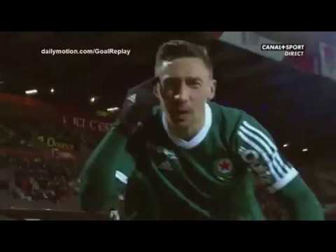 Julien Toudic Goal HD - Brest 0 - 1 Red Star - 23.01.2017