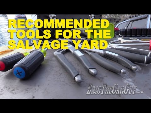 Recommended Tools for the Salvage Yard
