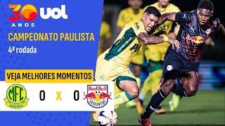 BRAGANTINO FICA NO EMPATE COM MIRASSOL E PERDE CHANCE DE DISPARAR NA LIDERANÇA; MELHORES MOMENTOS