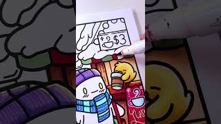 🎄❤️ Winter Date | Spooky Christmas Coloring Book by Jade Summer
