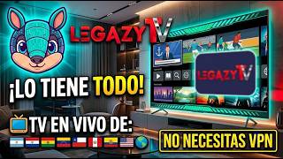 LEGAZY TV: LA MEJOR ALTERNATIVA TODO EN UNO