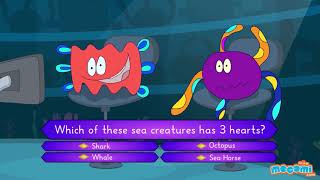 Mocomi TimePass Kya Cell Banega Crorepati? Episode 13 - Sea Creature With 3 Hearts