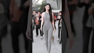 beautiful girl street fashion outfits style #tiktok #chinesefashion #mejoresstreetfashion #shorts