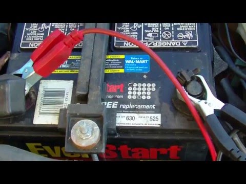 Walmart Car Battery Review Load Test Exide Everstart Value-Power