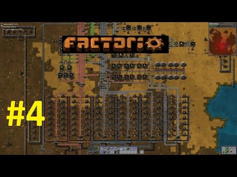Factorio - Let's Play Tutorial #4 - Steel, Upgrade Furnaces