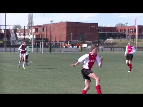 25 maart 2017 FC Bergen - Kapelle JO15-1