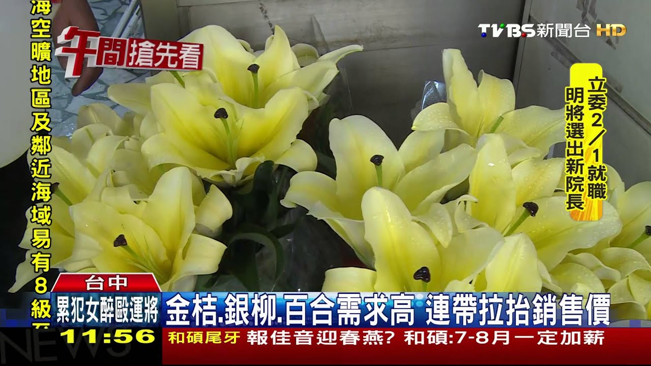 寒害影響！花卉產量減　花價漲幅2-5成