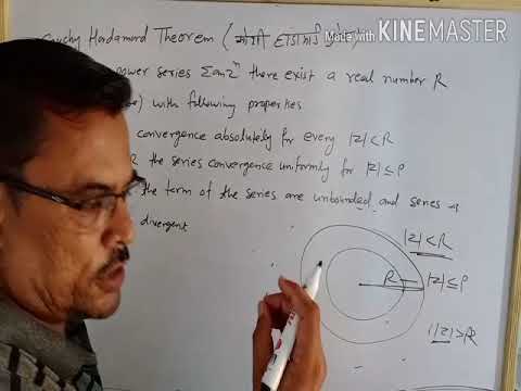 B. SC. Final Year /Power series /circle and radius of convergence