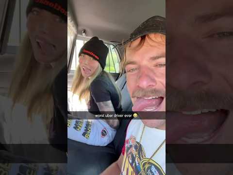 We got the worst uber driver ever 😭😤