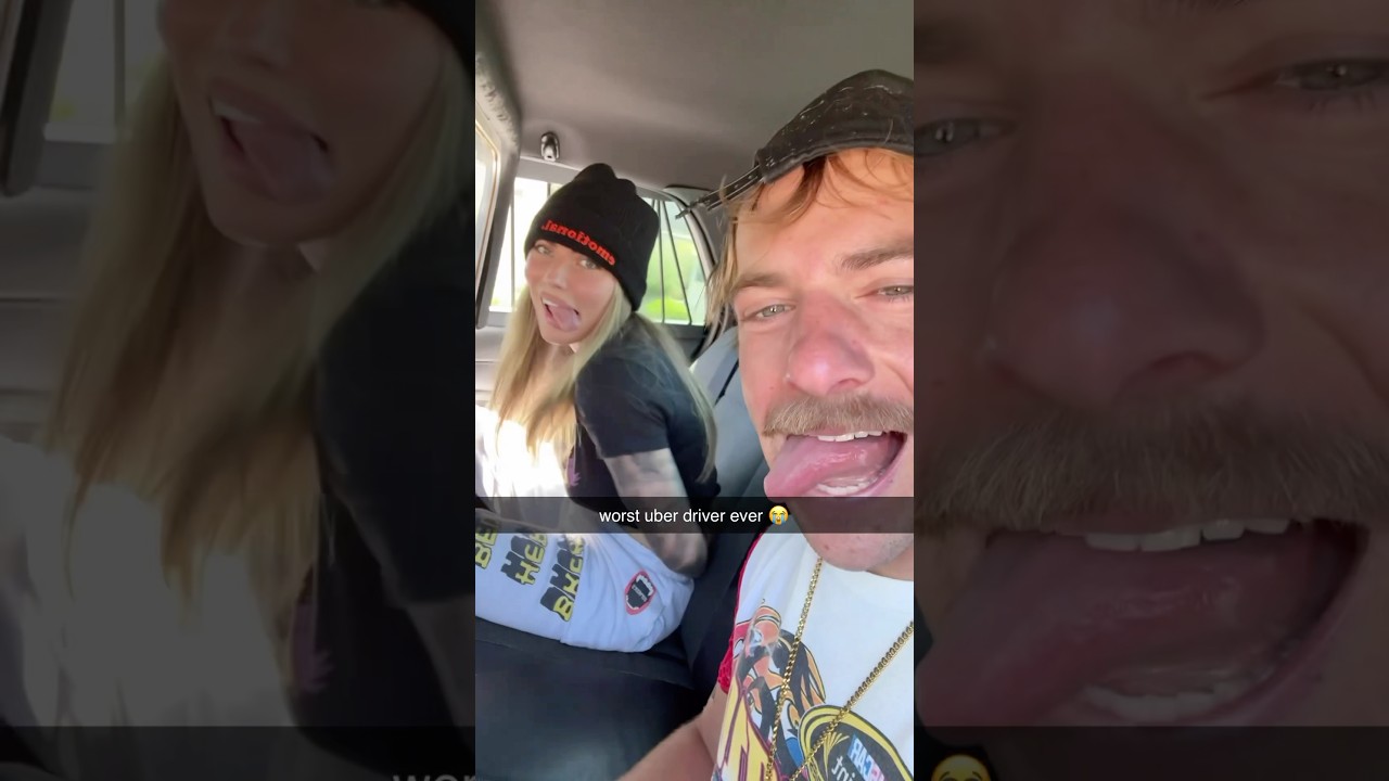 We got the worst uber driver ever 😭😤