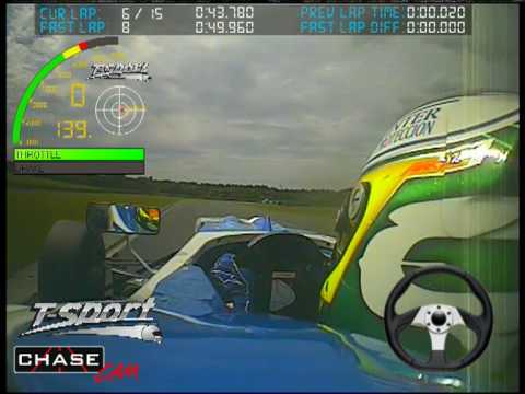 ChaseCam: Sergio Perez Formula 3 Dallara Pembrey test