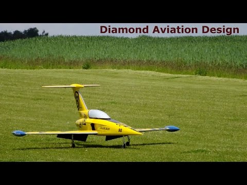 Diamond Aviation Design, PBS TJ jet turbine powered RC model, 2016