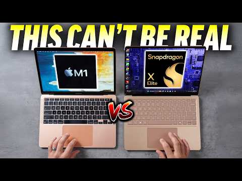 X Elite vs M1 MacBook Air - NOT What We Expected.. 😲