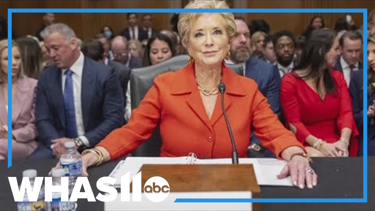 Trump secretary of education pick says she will dissolve the Department of Education