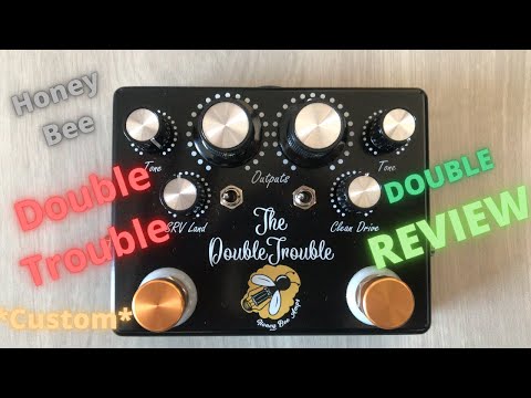 Double Review Honey Bee Double trouble Custom**Killer dual overdrive!!!
