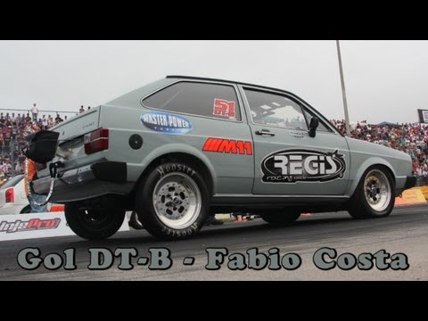 Gol turbo DT-B - Fabio Costa - 19º Festival Brasileiro de Arrancada (Curitiba 2012)