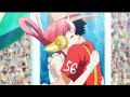 Luffy meets uta after a long time | one piece film red