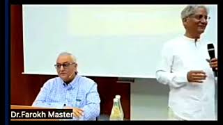 Dr, Rajan Sankaran introducing Dr. Farokh Master at the Munich Conference 2023.