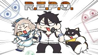 【R.E.P.O.】実は初めてやる！ #黒夢町 R.E.P.O.【にじさんじ/黒井しば/夢追翔/町田ちま】