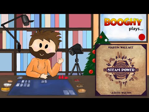 Booghy plays... Steam Power(Germany)(3p, Playthrough, Impressions)