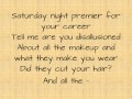 Red Wanting Blue - Audition (lyrics) :) 
