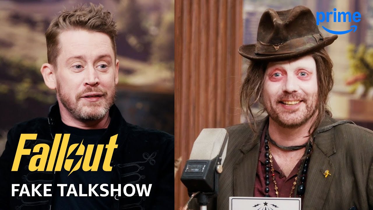 Fallout Fake Talkshow - Macaulay Culkin | Prime Video
