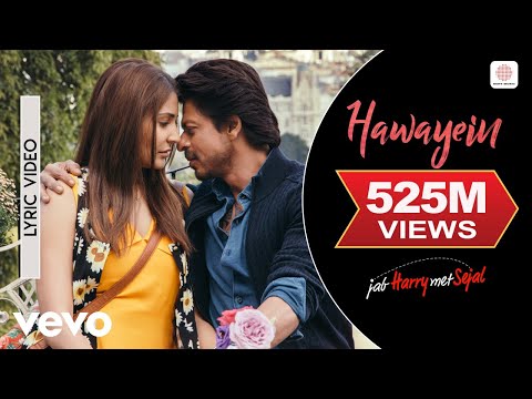 Hawayein Lyric Video - Jab Harry Met Sejal |Shah Rukh Khan, Anushka|Arijit Singh|Pritam