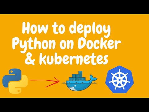 How to deploy python application in docker & kubernetes#docker #kubernetes #python#pythonprogramming